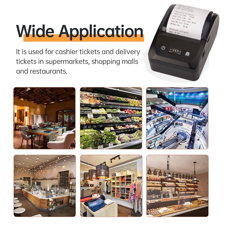 একটি রসিদ প্রিন্টার কি জন্য ব্যবহার করা হয়?